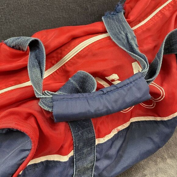 Vintage 1980 Lake Placid USA Olympic Games OLYMPIAD Duffel Bag & Tie See Dscrpt - Picture 5 of 16